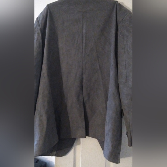 Gray Suede Garrison Park Blazer - Picture 2 of 6